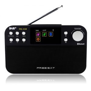 FREESAT DR-103B Portable Digital DAB+ DAB FM Radio Wavebands Receiver