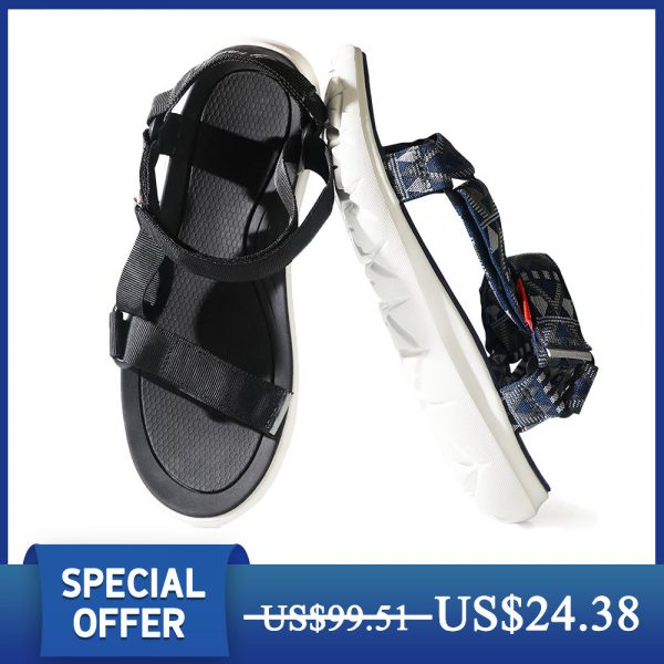 FREETIE Summer Men Multiple Adjustable EVA Sole Casual Beach Shoes Sandals From Xiaomi Youpin