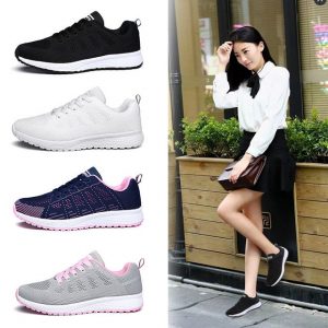 Flat-bottom Students Fly Woven Breathable Women's Shoes Season Mesh Casual Single Running Shoes Men's Flying Woven Net