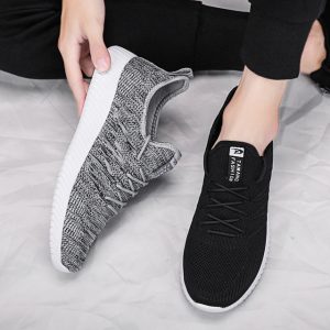 Flying Woven Breathable Mesh Men's Shoes Wild Trend Light Casual Sports Shoes Fashion Tide Shoes Men