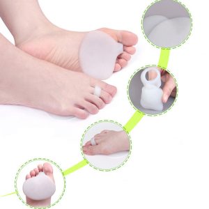 Forefoot Protector Pad Silicone Foot Pad Half Insole High-Heel Shoes Anti-Slip Relief Pain Foot Care