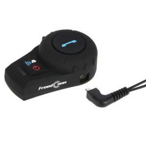 Freedconn Motorcycle Helmet Bluetooth Intercom Wireless Interphone