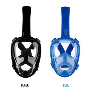 Full Face Snorkeling Mask Scuba Diving Snorkel Mask Set 180 Degree View For Camera Swimming Equipment