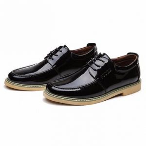 Genuine Leather Oxford Lace Up Casual British Shoes For Men