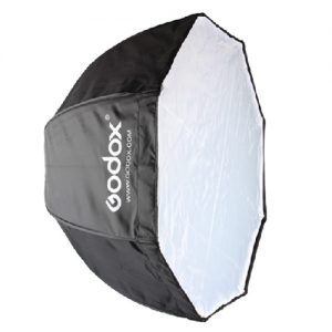 Godox 120cm / 47.2in Portable Octagon Softbox Umbrella Brolly Reflector for Speedlight