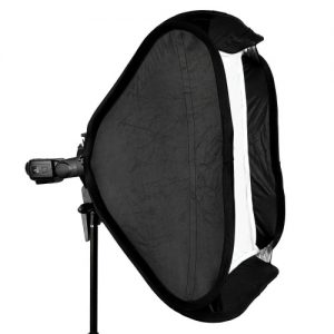 Godox 80 * 80cm / 31" * 31" Flash Softbox Diffuser with S-type Bracket Bowens Holder for Speedlite Flash Light