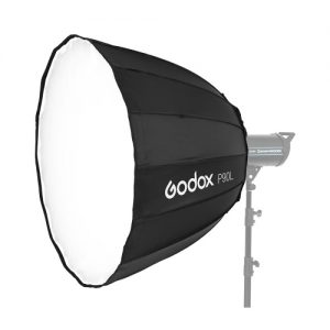 Godox P90L 90cm Deep Lightweight Parabolic Softbox with Bowens Mount Adapter Ring for Various Brands of Bowens Mount Studio Monolight Flash Light