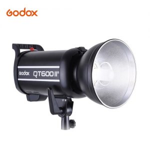 Godox QT600IIM 600WS GN76 Studio Photography Strobe Flash Light Build-in 2.4G Wireless Receiver 1/8000s High Speed Sync with Bowens Mount