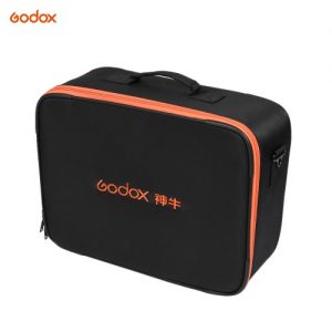 Godox Studio Flash Strobe Padded Hard Carrying Storage Bag Case Black for Godox AD600/AD360 Series Flash and Other Brand Outdoor Flash Accessory