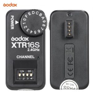 Godox XTR-16S 2.4G Wireless X-system Remote Control Flash Receiver for VING V860 V850