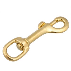 Heavy Duty Diving Swiver Hook Solid Brass Swivel Eye Lobster Clasp Bolt Snap Trigger Hook for Straps Bags Underwater Diving Equipment