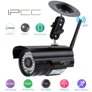 IPCC IP Camera 1/4" Sony CMOS 1.0MP Motion Detection IR Night Vision Support Android/iOS Devices Home Security