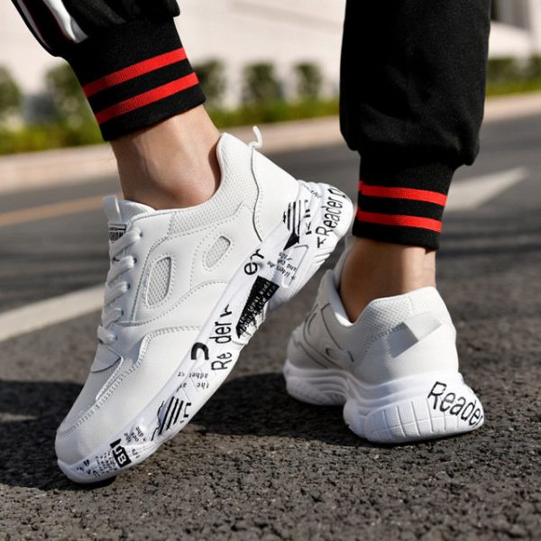 Joker Men High Air Cushion Sports Running Men's Shoes Shoes Students Sneakers Thickening Height Shoes