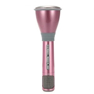 K068 Mini Wireless Condenser Microphone Karaoke Player Pink