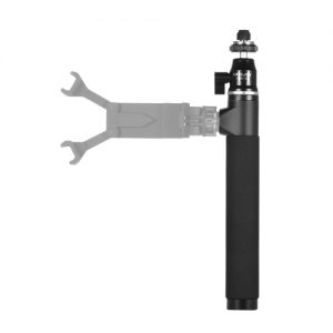 KINGJOY H100D-63 Extendable Selfie Stick Extension Pole Rod Aluminum Alloy with 1/4" Screw for DJI OSMO Handheld Stabilizer for Gopro Hero5 4 3 3+ Action Camera