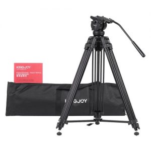 KINGJOY VT-2500 Professional Mg-Al Alloy Video Photo Tripod Kit 360