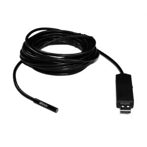 KKmoon 8mm 5m Mini Digital USB Endoscope Inspection Camera Adjustable Brightness for PC