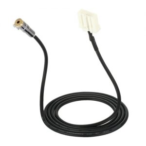 KKmoon Gold-plated 3.5 mm Input Aux Cable Line Audio Adapter for Mazda 3 Mazda 6 M3 M6 Besturn B70