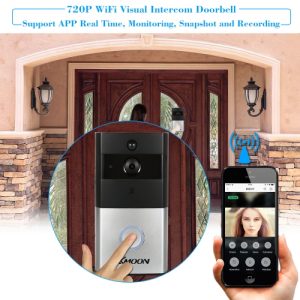 KKmoon HD 720P Doorbell Wireless WIFI Video Door Phone