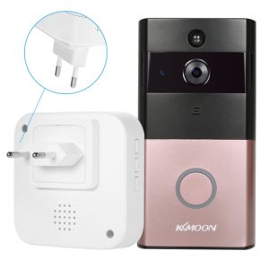 KKmoon HD 720P WIFI Visual Intercom Smart Video Doorphone With Indoor Ding-Dong Doorbell