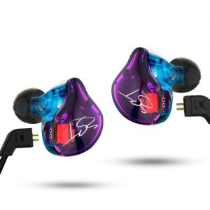 KZ ZST Pro 3.5mm Wired In Ear Headphones Purple