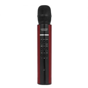 Karaoke Player Wireless BT Speaker Stereo Music Player Microphone Music Playing Songs Singing Home KTV AUX Support