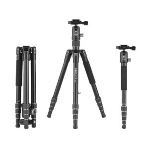 Kingjoy G22+G00 Portable Travel Aluminum Alloy Camera Tripod