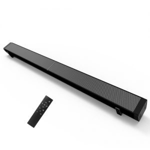 LP-09 Sound Bar Subwoof BT Speaker Home TV Echo Wall Soundbar Wall-mounted Remote Control U-disk Plugging Speaker