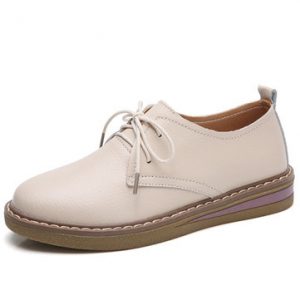 Lace Up British Style Casual Shoes