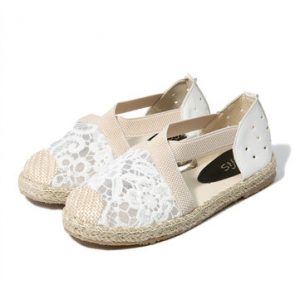 Lace Woven Breathable Flat Shoes