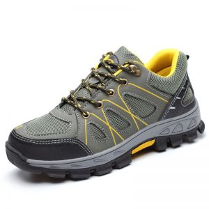 Large Size Men Anti Smashing Puncture Proof Safety Shoes