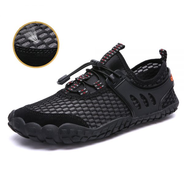 Large Size Men Mesh Slip Resistant Outdoor Hiking Wading Water Shoes