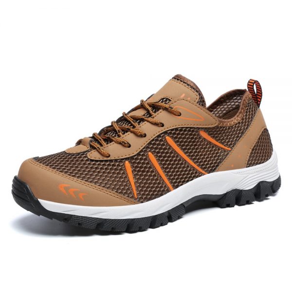 Large Size Men Mesh Slip Resistant Wear ResistantHiking Outdoor Shoes