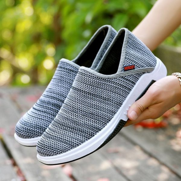 Large Size Running Mesh Trainers Casual Walking Athletic Shoes