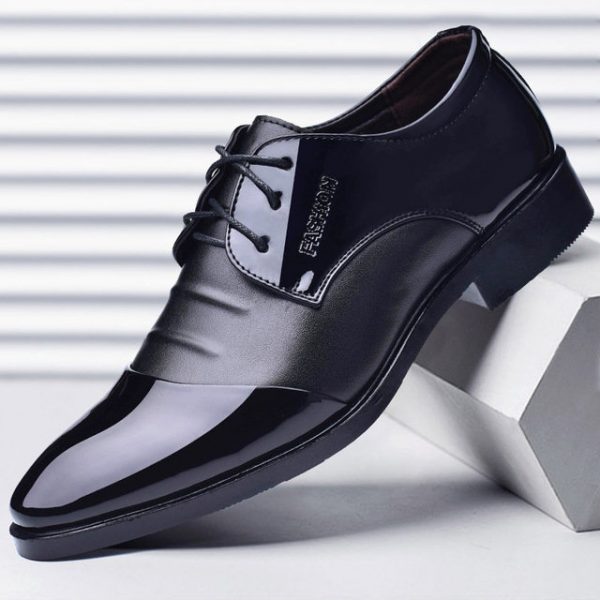 Leather Shoes Men's Business Dress Shoes Men's 46 Casual Shoes 47 Extra Large Code 48