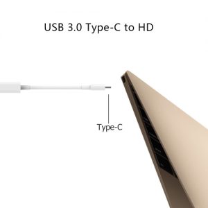 Lenovo USB Type-C to HD Hub Adapter Converters Cable 4K for PC Computer Notebook Tablet Windows 10 / 8.1 / 8 / Mac OS / MacBook / MacBook Pro / ChromeBook Pixel