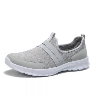 Lightweight Mesh Slip On Soft Lazy Casual Athletic Shoes