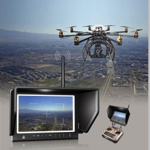 Lilliput 7" 664/W Slim HD IPS Wireless Monitor 5.8GHz for FPV Aerial Flying Phantom HD Camera