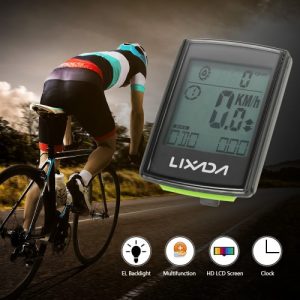 Lixada 3-in-1 Wireless LCD Bicycle Cycling Computer