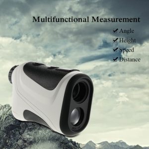 Lixada 6X Multifunctional Handheld Range Finder 1000M Distance Speed Angle Height Measurement Outdoor Hunting Golf Rangefinder Telescope