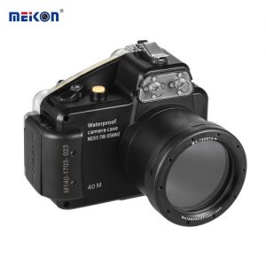 MEIKON Camera Waterproof Diving Housing Protective Case Cover Underwater 40m/ 130ft for Sony NEX-5(18-55MM)