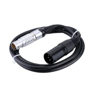 Male 4pin XLR to 2B 6pin Male DC Power Adapter Cable 1M for Red ONE Camera