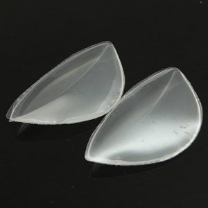 Man Transparent Silicone Gel Cushion Pad Foot Soft Shoes Insoles