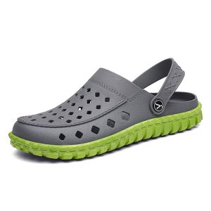 Men Adjustable Heel Strap Light Weight Beach Water Shoes