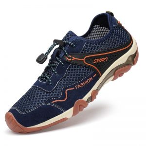 Men Anti-collision Mesh Breathable Non-slip Soft Casual Hiking Shoes