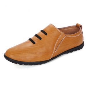 Men British Style Penny Loafers Slip On Flat Casual Driving Shoes