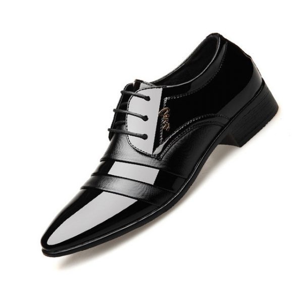 Men Business Large Size Leather Shoes