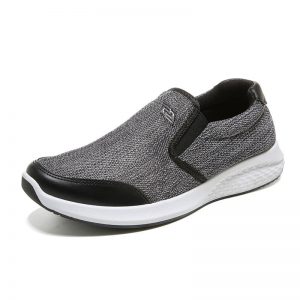 Men Comfy Breathbale Fabric Soft Light Weight Slip On Casual Shoes