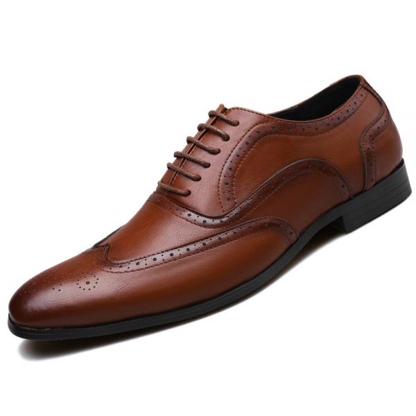 Men Large Size PointedLeather Shoes Diwali Special Offers