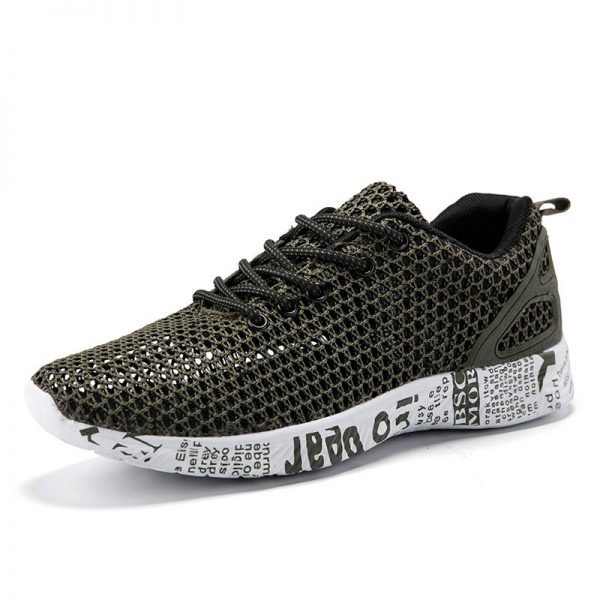 Men Mesh Breathable Large Size Soft Casual Water Shoes